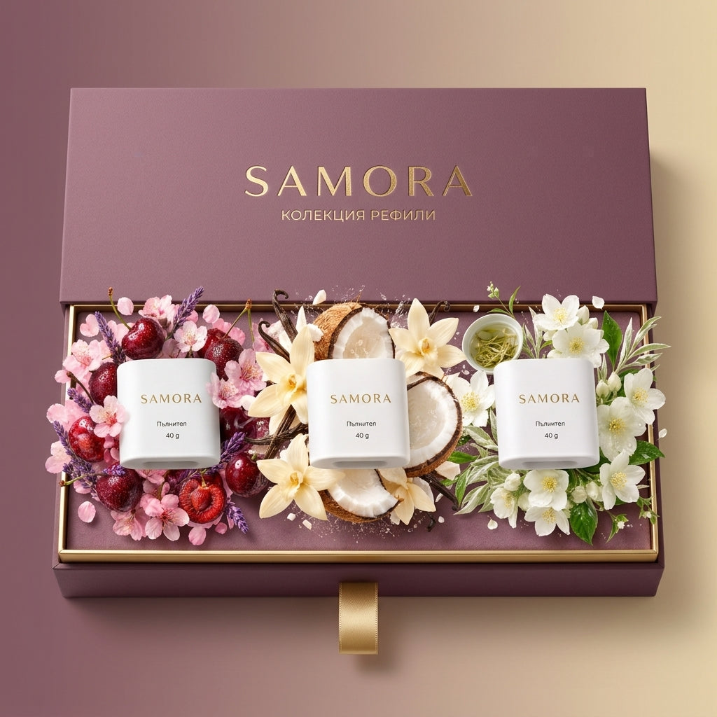 SAMORA Колекция пълнители — 3 аромата