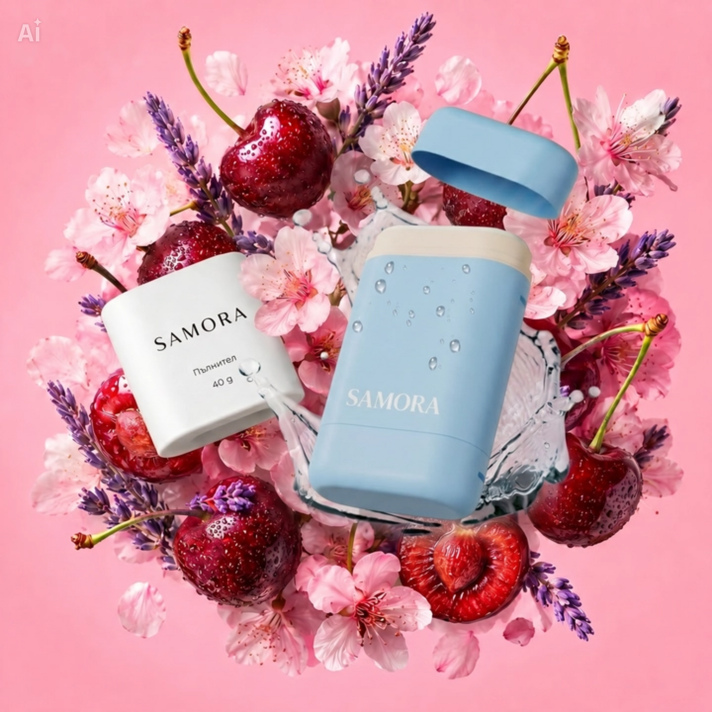 Дезодорант кейс Blue и Пълнител