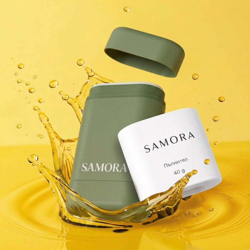 Дезодорант кейс Sage Green и Пълнител