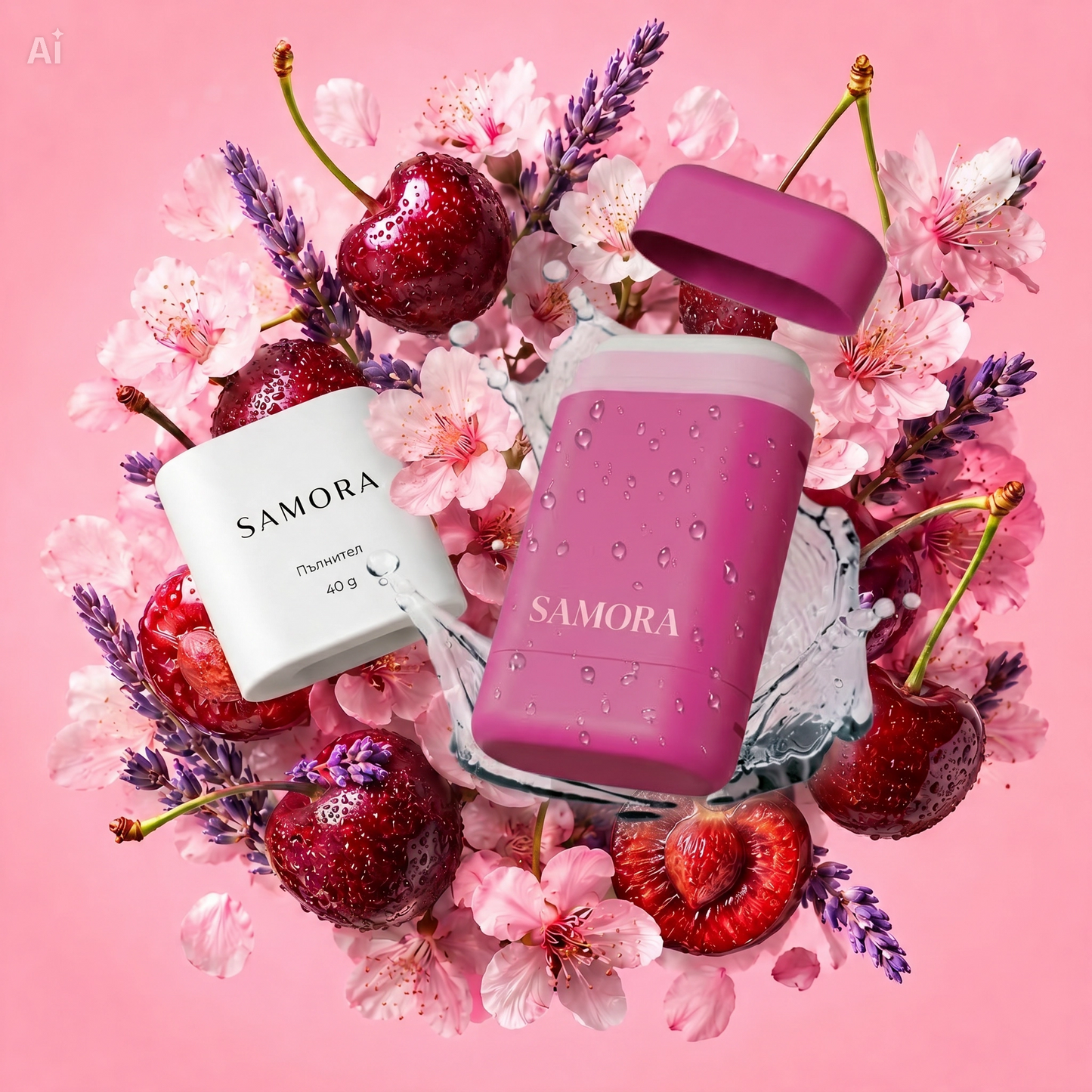 Дезодорант кейс Pink и Пълнител